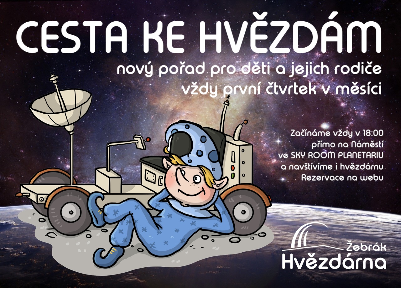 Hvězdárna dětem - Cesta ke hvězdám - rezervace na říjen spuštěny