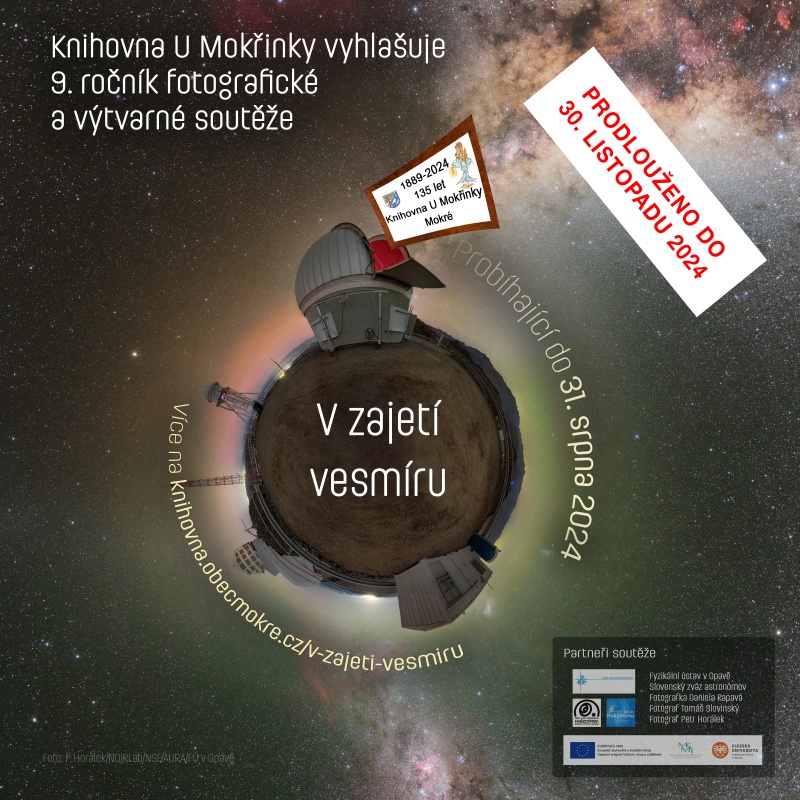 Soutěž V zajetí vesmíru trvá už jen do 30. listopadu!