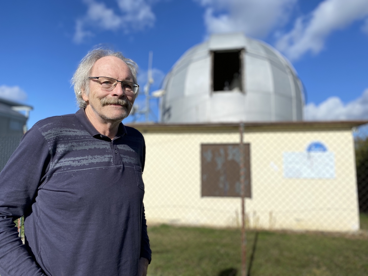 Astronom Ervín Woller z Hvězdárny Žebrák slaví významné životní jubileum